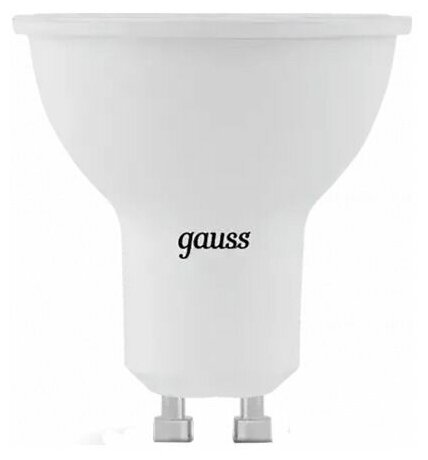 Светодиодная лампа Gauss 9W 4100K 830Лм GU10 для спотов MR16