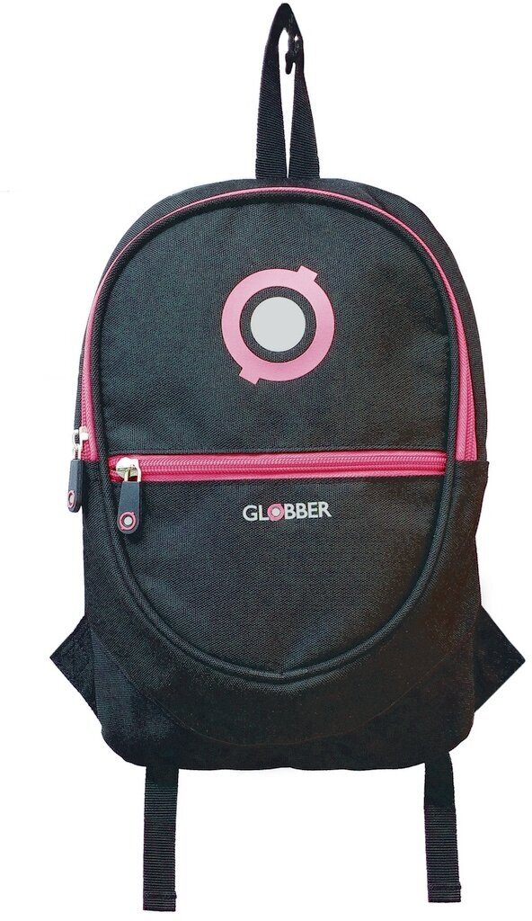 524-132 Рюкзак Globber для самокатов Junior Black/Neon Pink