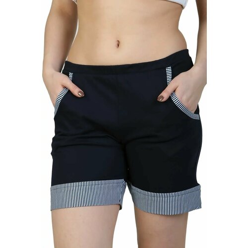 фото Шорты , размер 48, синий fashion freedom