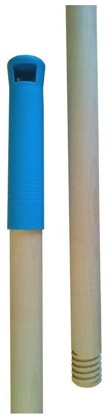 Комплект 2 штук Рукоятка деревянная Азур 120см резьбовая