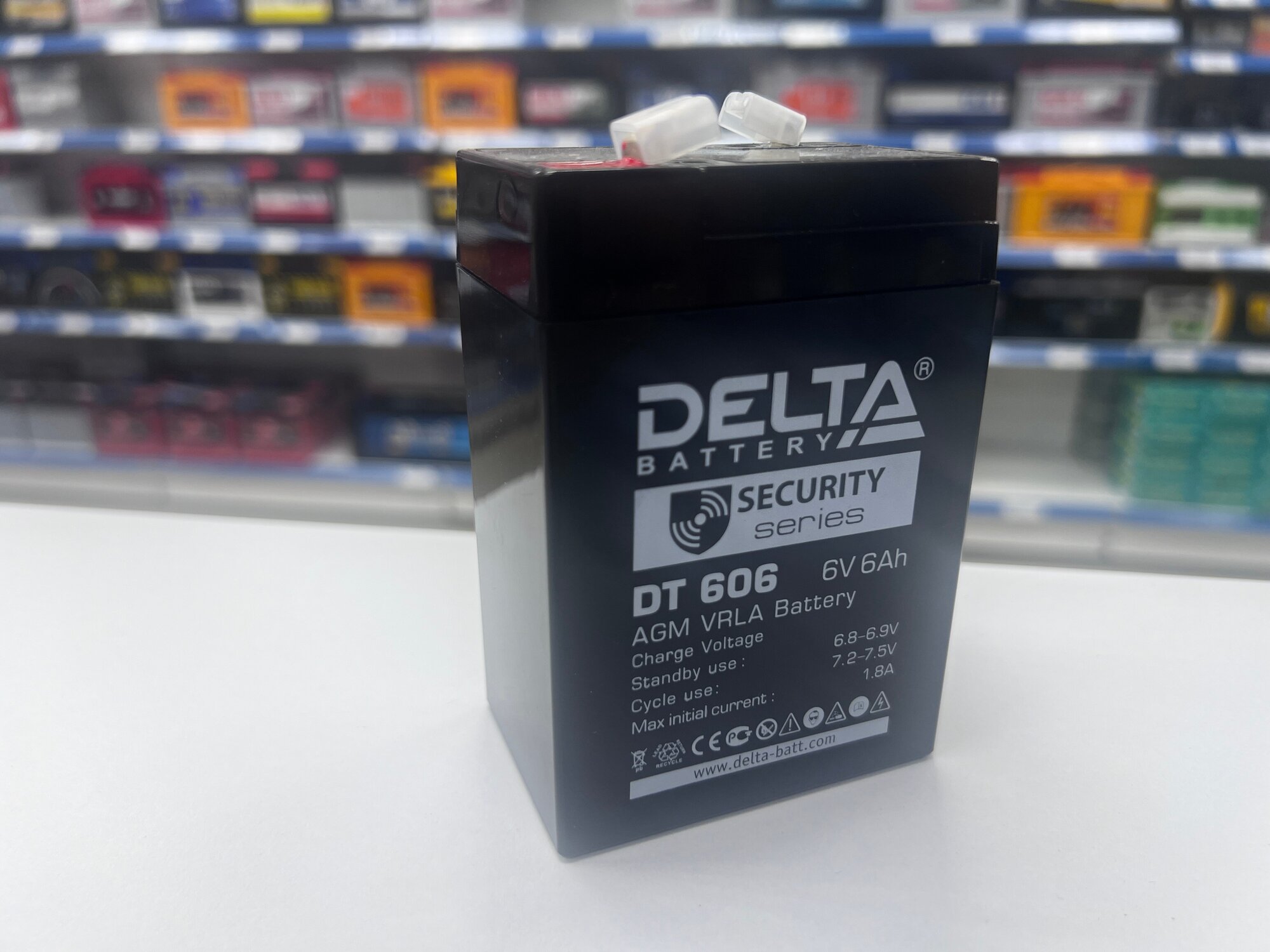 Аккумуляторная батарея DELTA Battery DT 606 6В 6 А·ч