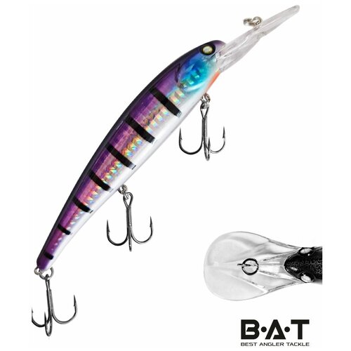Воблер для рыбалки и троллинга BAT Valet 120F BT100 (120mm, 19g, 5m Deep) Цвет B083
