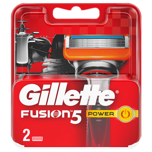 Procter&Gamble Сменные кассеты для бритья Gillette Fusion5 Power 2 шт