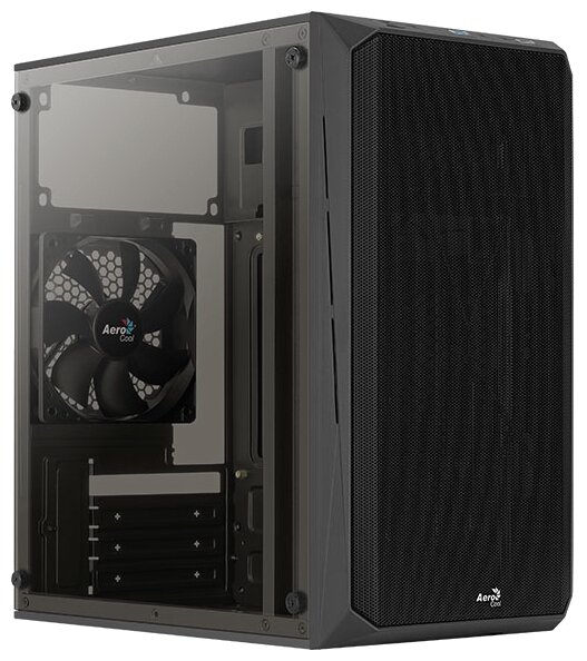 Корпус Aerocool CS-107-A-BK-v1 черный без БП mATX 1x120mm 1xUSB2.0 1xUSB3.0 audio ACCS-PC14012.11