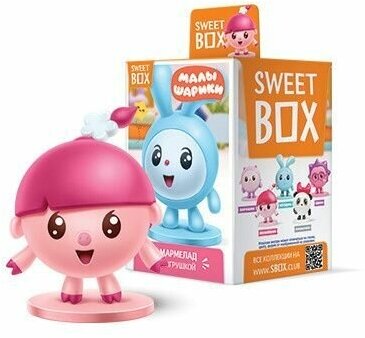 Sweet Box свитбокс малышарики Мармелад с игрушкой, 10 штук по 10гр - фотография № 3