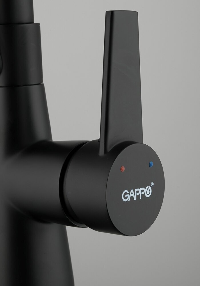 Смеситель Gappo G4398-16 для кухни - фото №14