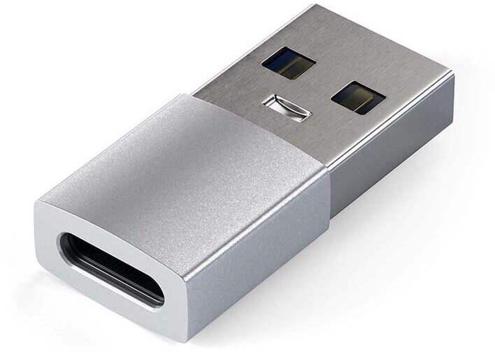 Аксессуар Satechi Type-C USB - USB 3.0 Silver ST-TAUCS