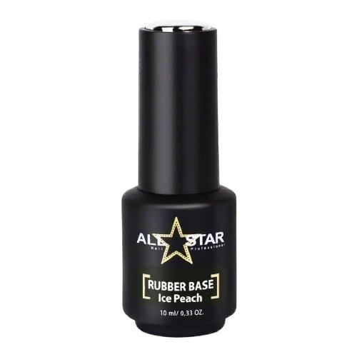 ALL STAR Базовое покрытие rubber base, ice peach, 10 мл