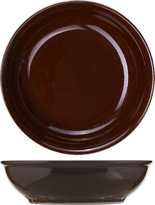 Салатник «Лайфстиль» D=13 см коричневый Lilien Austria, 3031955