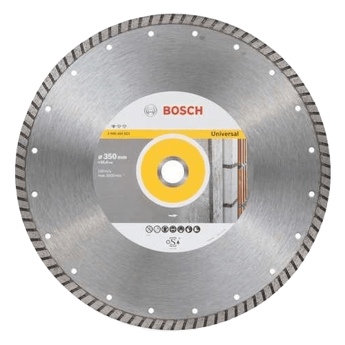 фото Диск алмазный bosch 350x25,4мм stf universal turbo