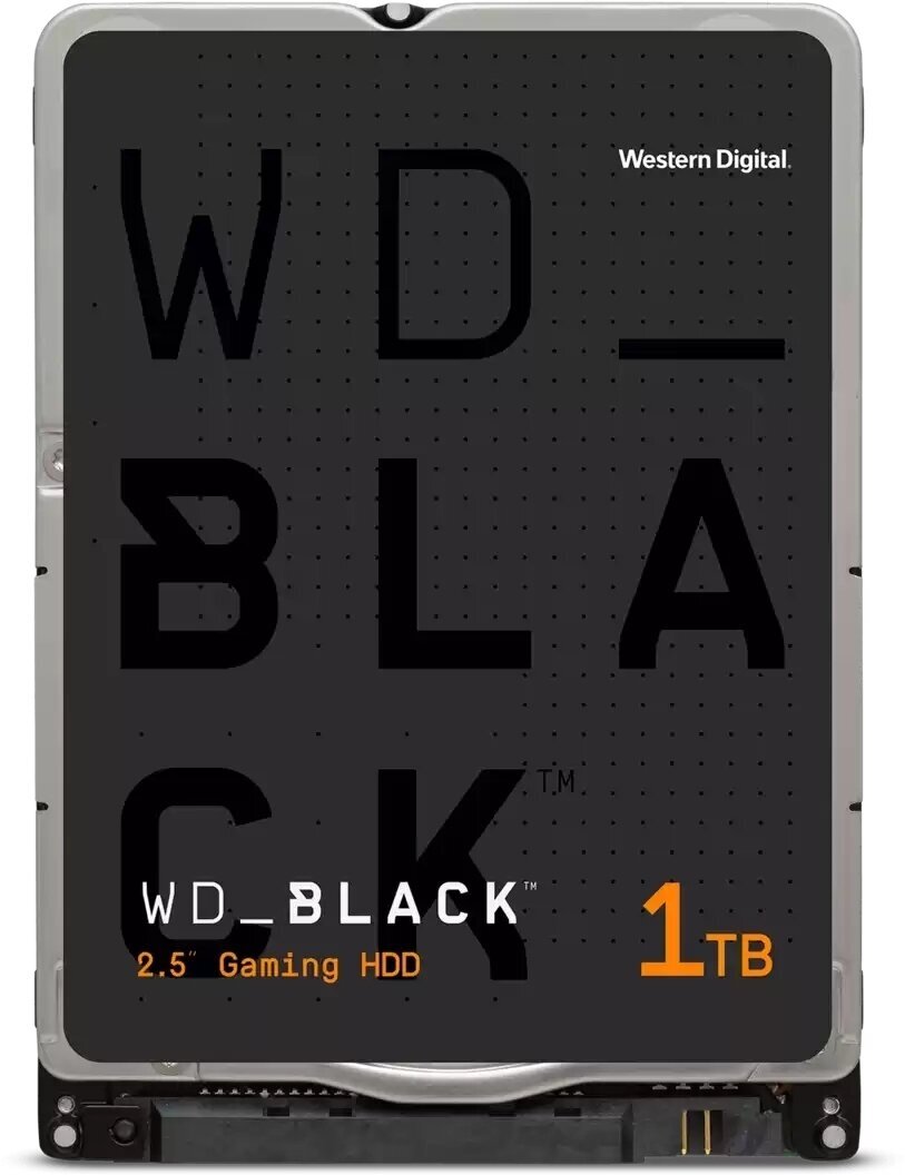 Жесткий диск WD 1Tb 7200rpm SATA-III WD10SPSX Black 64Mb 2.5"