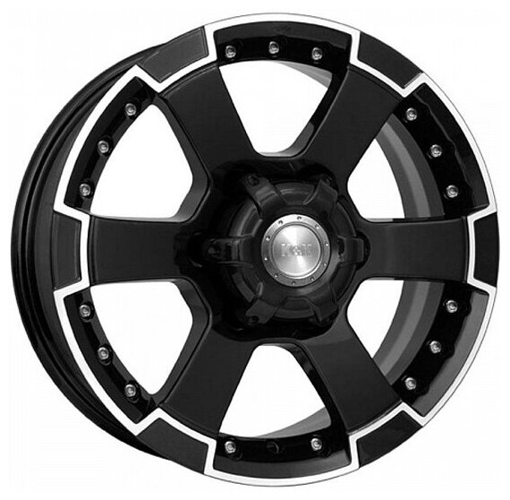 Диск K&k М56 7x16/6x139.7 D100.1 ET38 алмаз чёрный