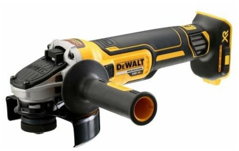 Аккумуляторная бесщеточная углошлифовальная машина 18В XR, 125мм DEWALT DCG405NT без аккумулятора и ЗУ