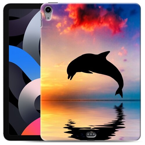 фото Дизайнерский силиконовый чехол для ipad air 2020 закат 100gadgets
