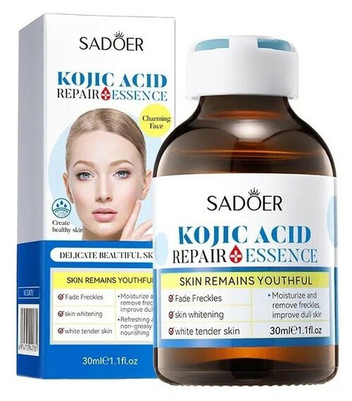 Сыворотка для лица SADOER Kojic Acid с койевой кислотой, 30 мл