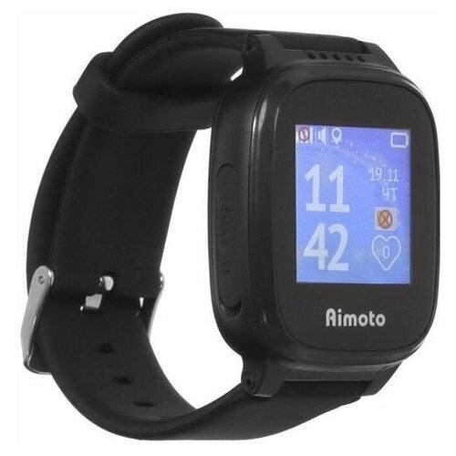 Детские умные часы AIMOTO Kid 8001105 Android 51 черный 252700₽