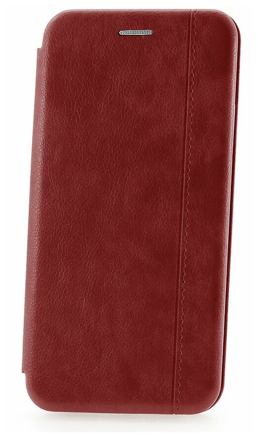 Чехол книжка Samsung S20 Derbi Open Book-1 красный, противоударный откидной чехол портмоне с подставкой, кейс с защитой экрана и отделением для карт