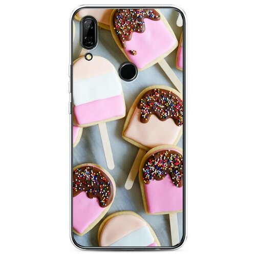 фото Силиконовый чехол "пирожное-мороженое" на huawei p smart z / хуавей п смарт z case place