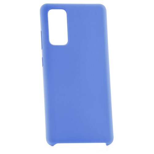 фото Чехол на samsung galaxy s20 fe derbi slim silicone-2 синий
