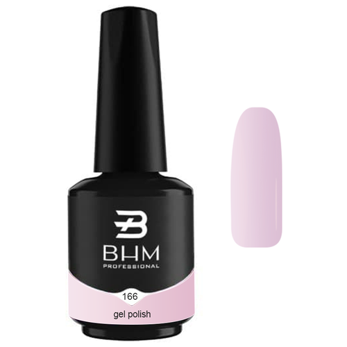 BHM Professional Гель-лак Gel Polish, 7 мл, 15 г, №166