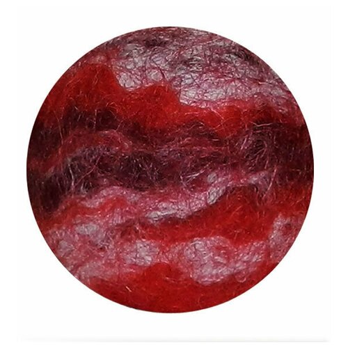 фото Мяч из шерсти livezoo wool алый закат 4 см