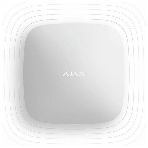 фото Интеллектуальный ретранслятор сигнала системы безопасности ajax rex white ajax systems