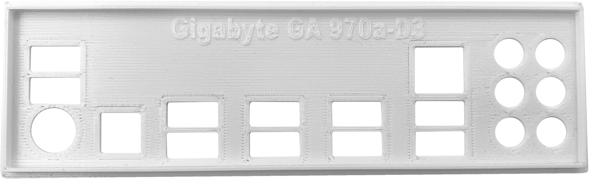 Заглушка для компьютерного корпуса к материнской плате Gigabyte GA 970a-D3