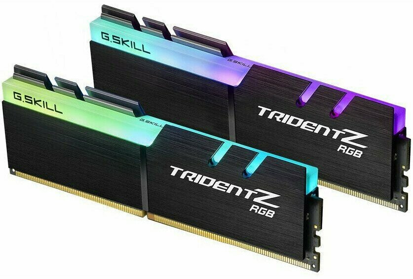 Оперативная память 32Gb DDR4 3200MHz G.Skill Trident Z RGB (2x16Gb KIT) (F4-3200C16D-32GTZR)