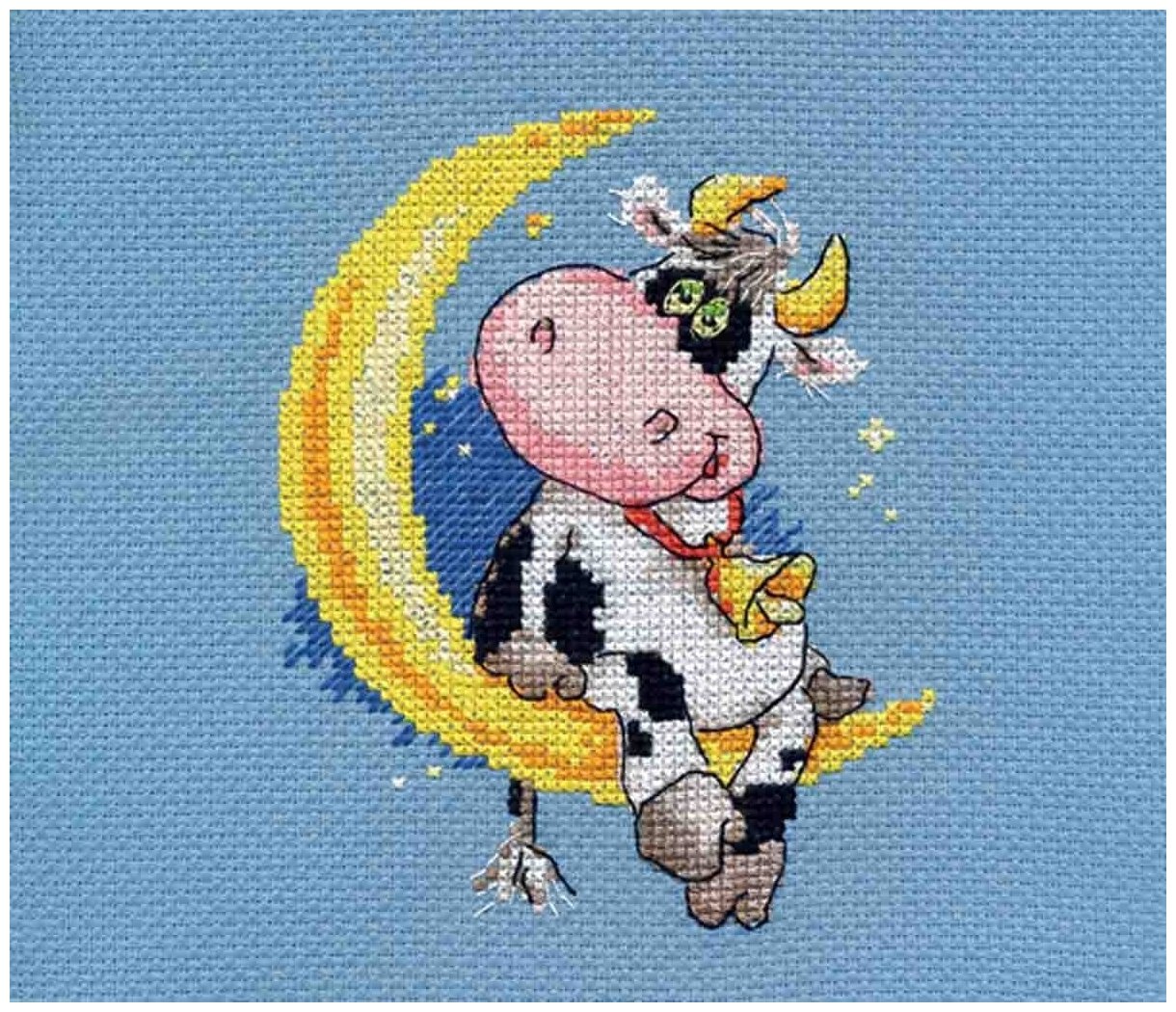 Набор для вышивания крестом Алиса "Сладких снов" 0-117, 10х13 см
