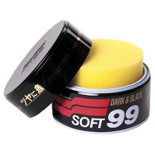 Полироль для кузова защитный Soft99 Soft Wax для темных, 300 гр арт. 00010/10140