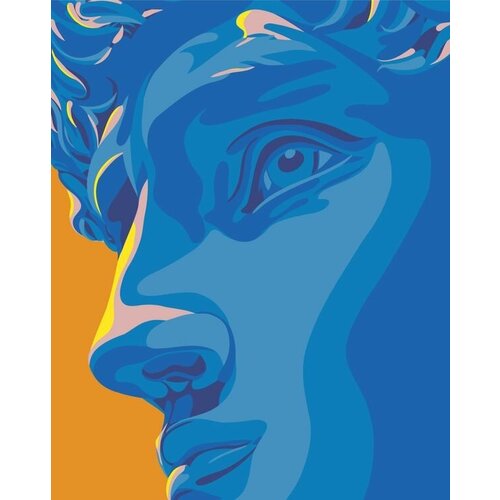 Картина по номерам Античные статуи: Давид Арт 2, Раскраска 40x50 см, Античность картина по номерам античные статуи давид в респираторе раскраска 40x60 см античность