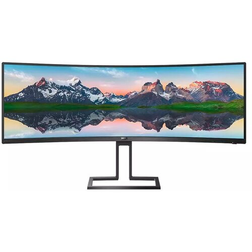 Монитор Philips 49 498P9 черный VA LED 329 HDMI MM матовая HAS Piv 450cd 178гр178гр 5120x1440 70Hz DP DQ USB 152кг 10068500₽