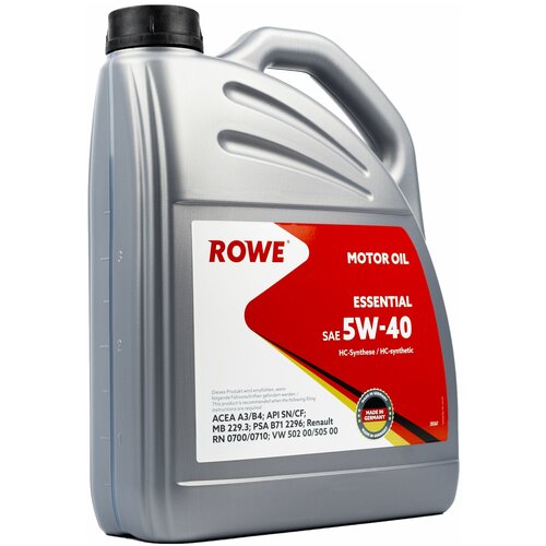 Масло моторное ROWE ESSENTIAL 5W40 4л