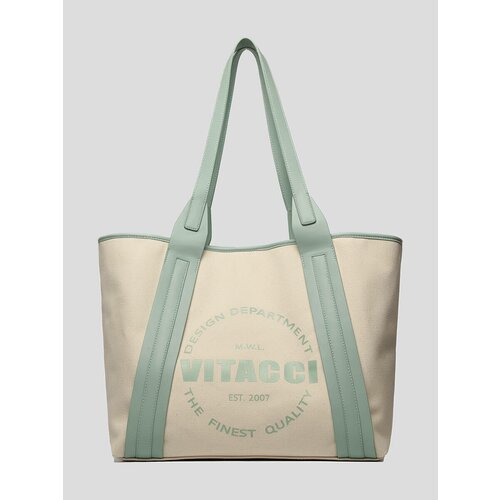 Сумка VITACCI, зеленый сумка vitacci повседневная текстиль зеленый
