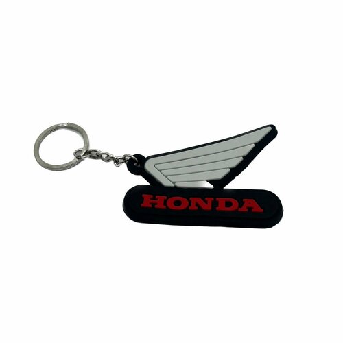 Брелок SM-PARTS, Honda, черный, красный