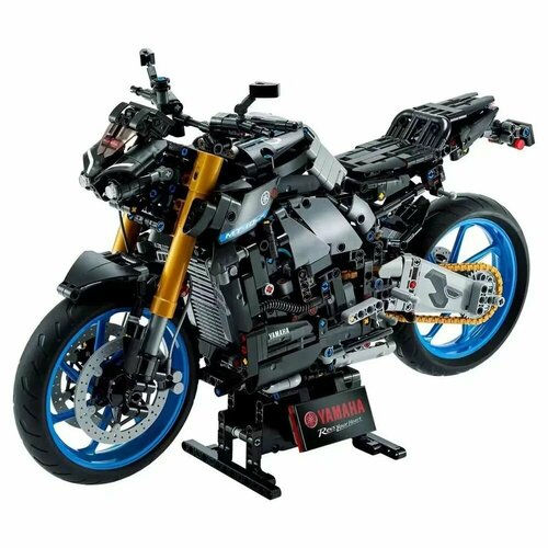 Конструктор Мотоцикл Yamaha MT-10 SP / Technic 1478 деталей конструктор lego technic 42159 yamaha mt 10 sp 1478 дет