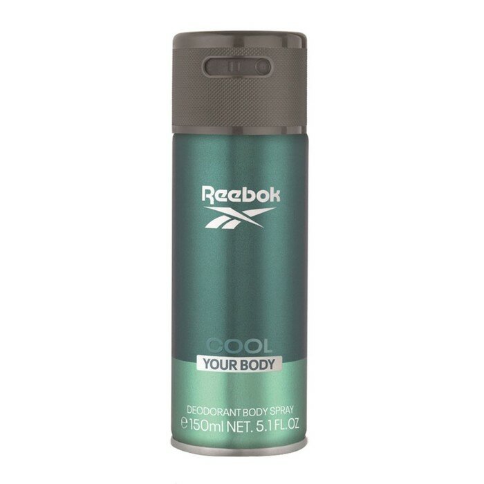 Reebok Дезодорант спрей для тела мужской REEBOK COOL YOUR BODY, 150 мл