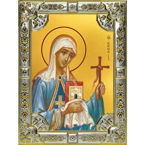 святая равноапостольная нина просветительница грузии Икона Нина просветительница Грузии, равноапостольная