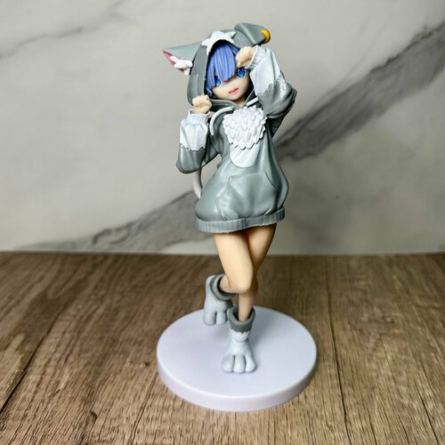 Фигурка Рем Жизнь с нуля в другом мире / Re Zero Rem (21см)