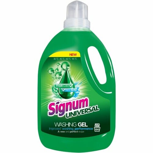 Гель для стирки Signum Universal, универсальный, 3 л