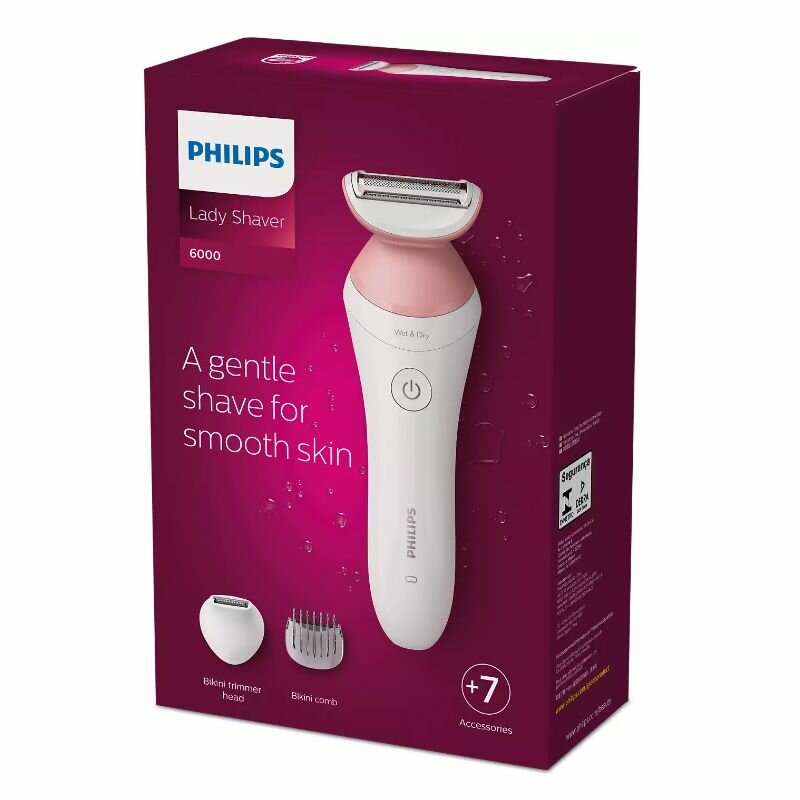 фото Бритва женская беспроводная Philips BRL146/00 для тела