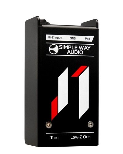 Simpleway Audio J1mini Дибокс, преобразователь сигнала для гитары, активный