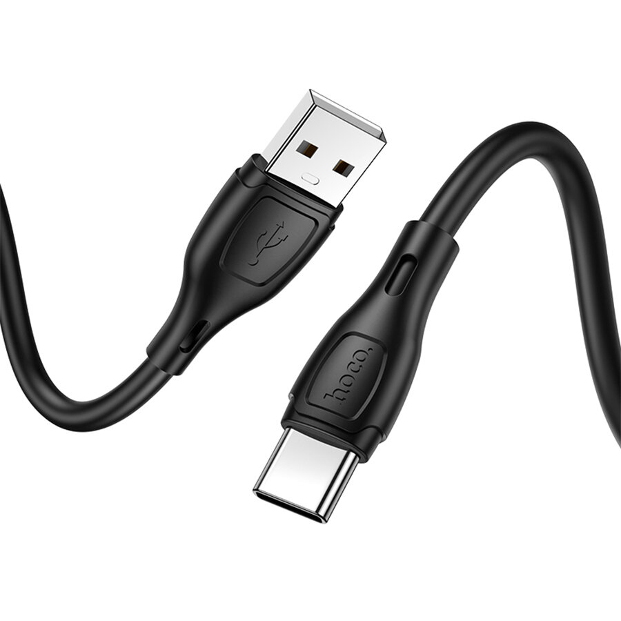 Кабель USB HOCO X61 Ultimate USB - Type-C, 3A, 1 м, черный