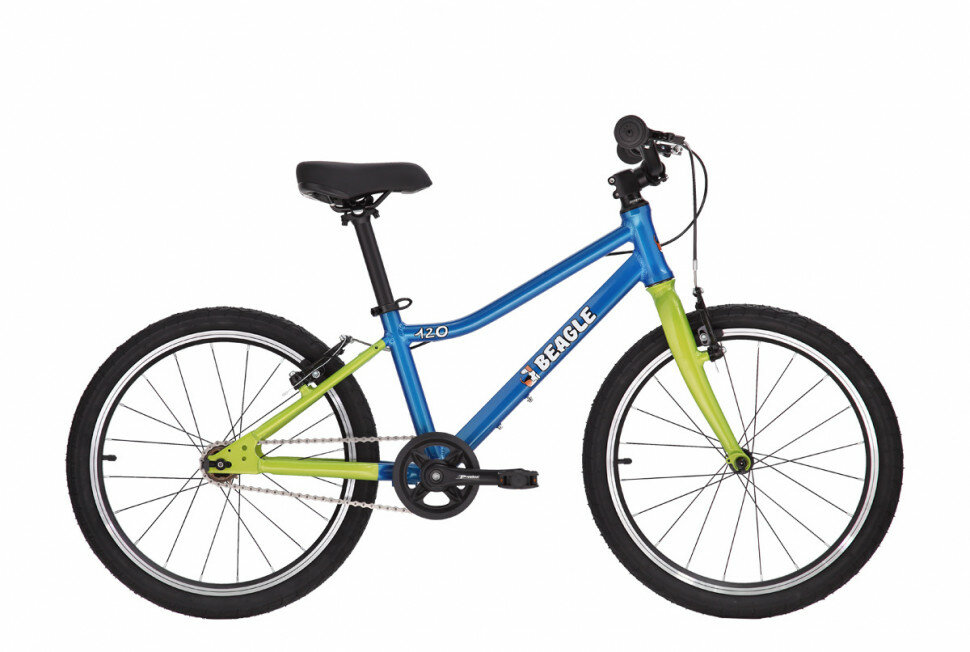 Велосипед Beagle 120X голубой/зеленый