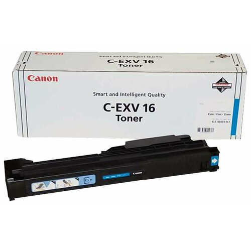 Тонер-туба Canon C-EXV16/GPR-20 Cyan [1068B002] к копирам iRC 5185i/ CLC4040/ 4141/ CLC5151, голубой, 36'000стр. картридж c exv16 c для canon clc 4040 clc 5151 ir c5185i совместимый голубой 38000 стр