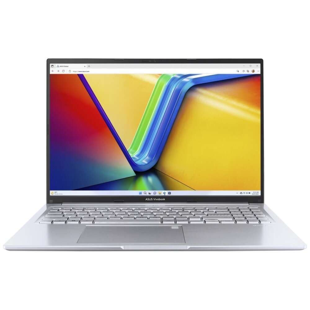 Ноутбук 16" IPS WUXGA ASUS M1605YA-MB521W silver (Ryzen 5 5625U/8Gb/512Gb SSD/VGA int/W11) (90NB10R1-M00U40)