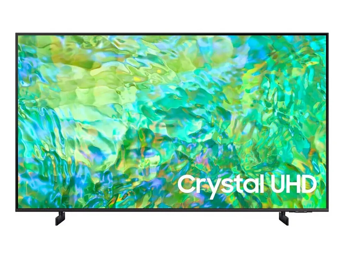 Телевизор Samsung 43 UHD, Smart TV, Звук (20 Вт (2x10 Вт)), 3xHDMI, 2xUSB, 1xRJ-45, Черный UE43CU8000UXRU