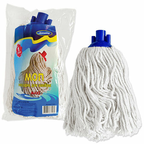 МОП насадка для швабры веревочная сменная хлопок длина 24см 250г 1шт 339₽