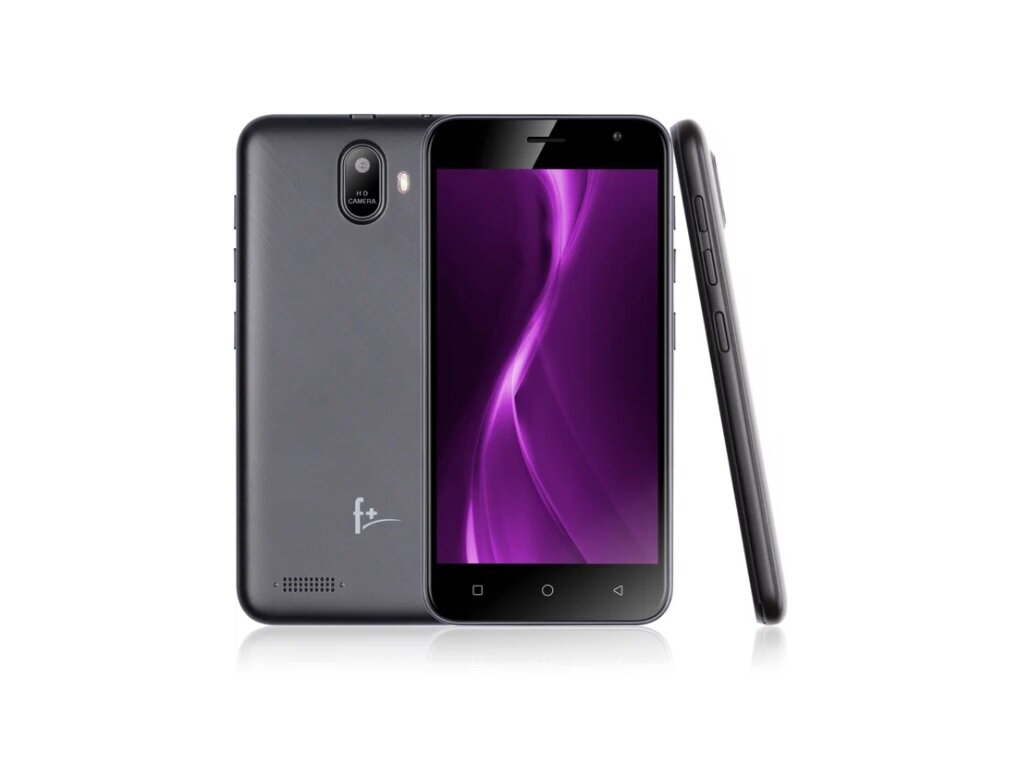 Смартфон F+ SA50 2/16 ГБ, micro SIM+nano SIM, черный