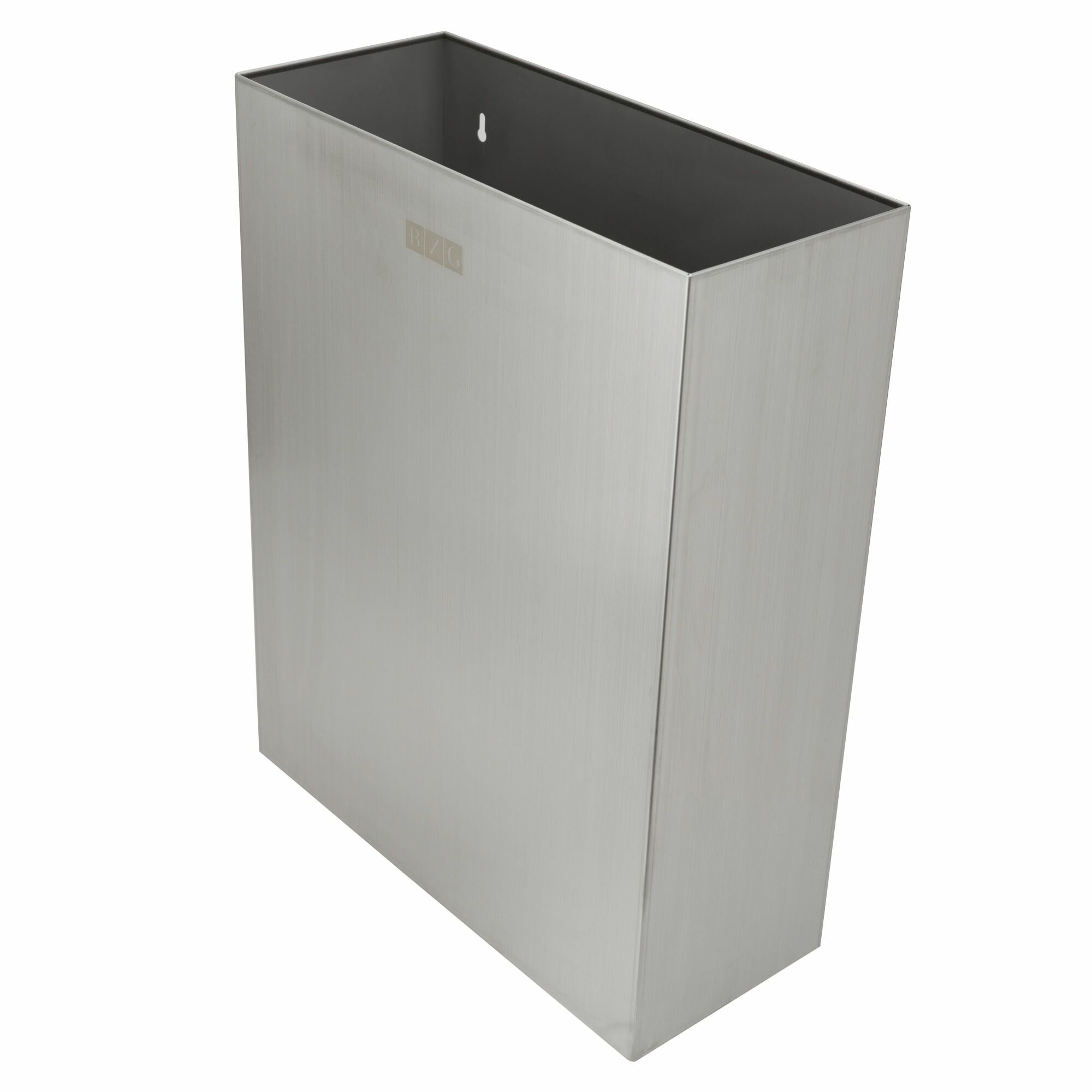 фото Корзина для мусора настенная металл хром BXG-TCW-24LA